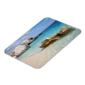 Magnet Flexible Plage de Cala Mariolu, aimant rectangulaire en Sar (Côté Gauche)