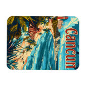 Magnet Flexible Plage de Cancun (Horizontal)
