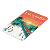 Magnet Flexible Plage de Clearwater États-Unis (Côté Gauche)