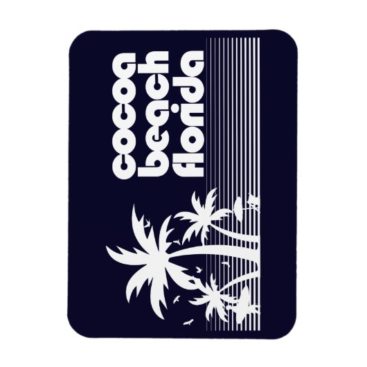 Magnet Flexible Plage de Cocoa Floride (Vertical)