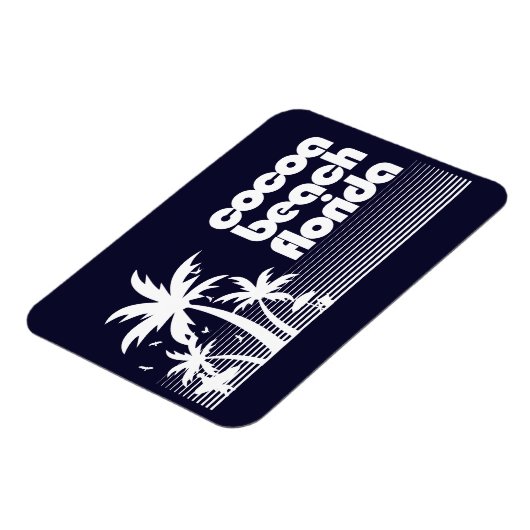 Magnet Flexible Plage de Cocoa Floride (Côté Gauche)