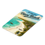 Magnet Flexible Plage de Diani Kenya (Côté Gauche)