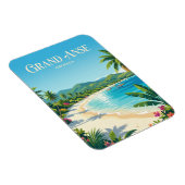 Magnet Flexible Plage de Grand Anse Grenade (Côté Droit)