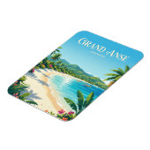 Magnet Flexible Plage de Grand Anse Grenade (Côté Gauche)
