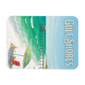 Magnet Flexible Plage de Gulf Shores (Horizontal)