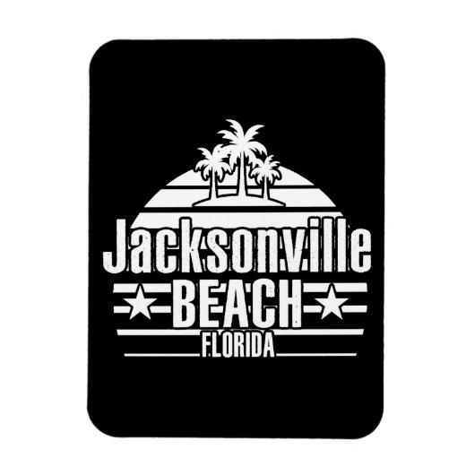 Magnet Flexible Plage de Jacksonville (Vertical)