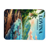 Magnet Flexible Plage de Lovina Indonésie (Horizontal)