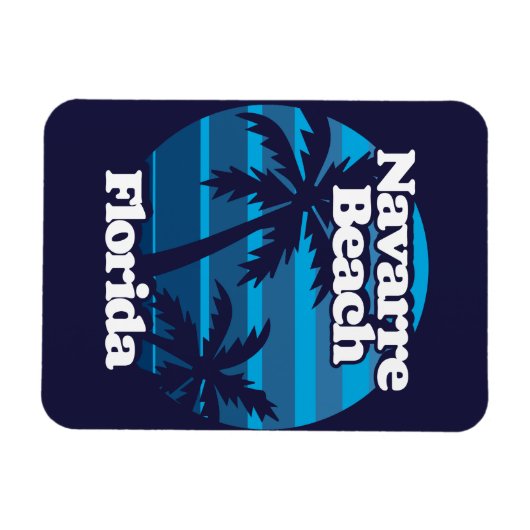 Magnet Flexible Plage de Navarre Floride (Horizontal)