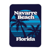 Magnet Flexible Plage de Navarre Floride (Vertical)