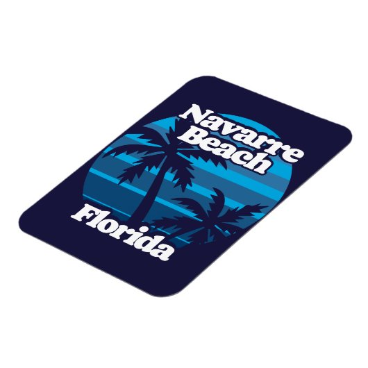 Magnet Flexible Plage de Navarre Floride (Côté Gauche)