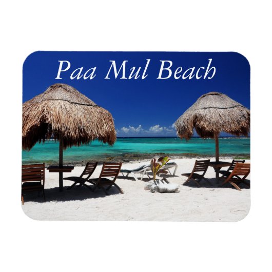 Magnet Flexible Plage de Paa Mul (Horizontal)
