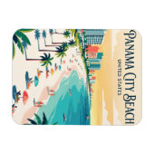 Magnet Flexible Plage de Panama City Floride (Horizontal)