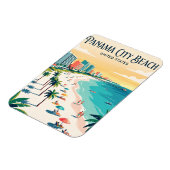Magnet Flexible Plage de Panama City Floride (Côté Gauche)