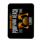 Magnet Flexible Plage de Pompano (Vertical)