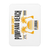 Magnet Flexible Plage de Pompano (Vertical)