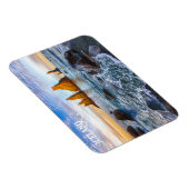 Magnet Flexible Plage de Reynisfjara, Islande (Côté Droit)