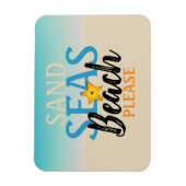 Magnet Flexible Plage de sable de Starfish (Vertical)