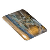 Magnet Flexible Plage de sable noir | Jokulsarlon Sud Islande (Côté Droit)