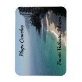 Magnet Flexible Plage de sable turquoise (Vertical)