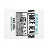 Magnet Flexible Plage de Venice (Horizontal)