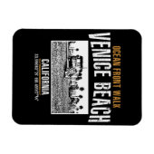 Magnet Flexible Plage de Venice (Horizontal)