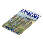 Magnet Flexible Plage de Yorktown (Côté Gauche)