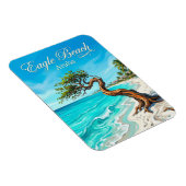 Magnet Flexible Plage d'Eagle Aruba (Côté Droit)