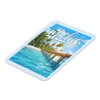 Magnet Flexible Plage des Maldives
