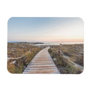 Magnet Flexible Plage d'es Pujols à l'aube