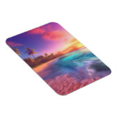 Magnet Flexible Plage Dreamy colorée (Côté Droit)