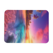 Magnet Flexible Plage Dreamy colorée (Horizontal)