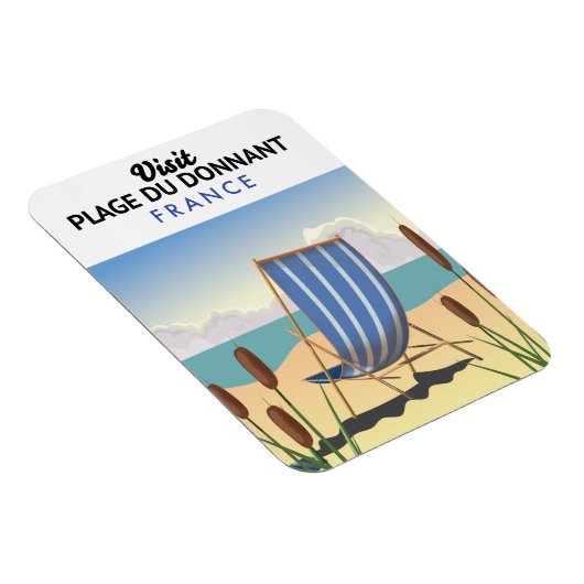 Magnet Flexible Plage du Donnant France (Côté Droit)