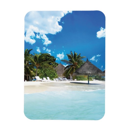 Magnet Flexible Plage exotique (Vertical)