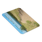 Magnet Flexible Plage Grass, Sable, Parcours de l'ours couché, Mic (Côté Droit)