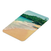 Magnet Flexible Plage paisible de l'île tropicale (Côté Gauche)