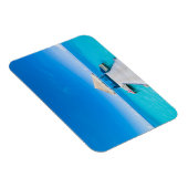 Magnet Flexible Plage Paradise | Station tropicale, Maldives (Côté Droit)