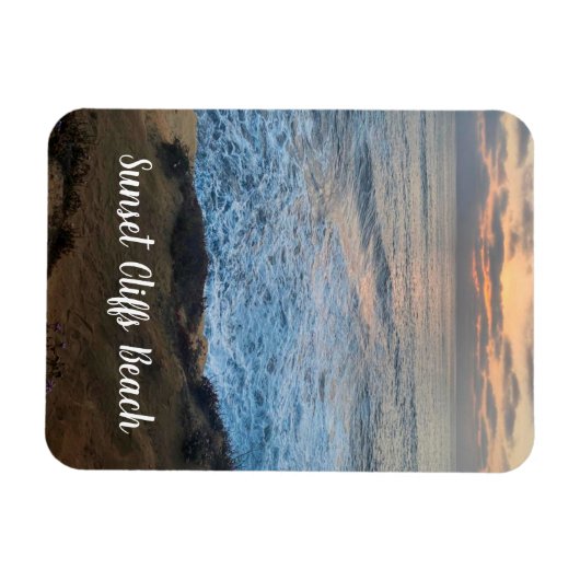 Magnet Flexible Plage Sunset Cliffs (Horizontal)