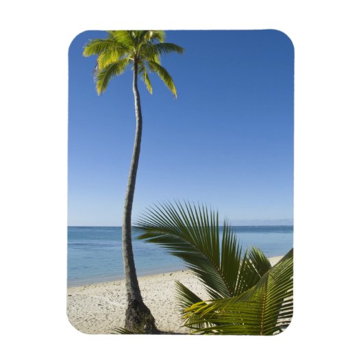 Magnet Flexible Plage sur le continent Aitutaki, Îles Cook (Vertical)