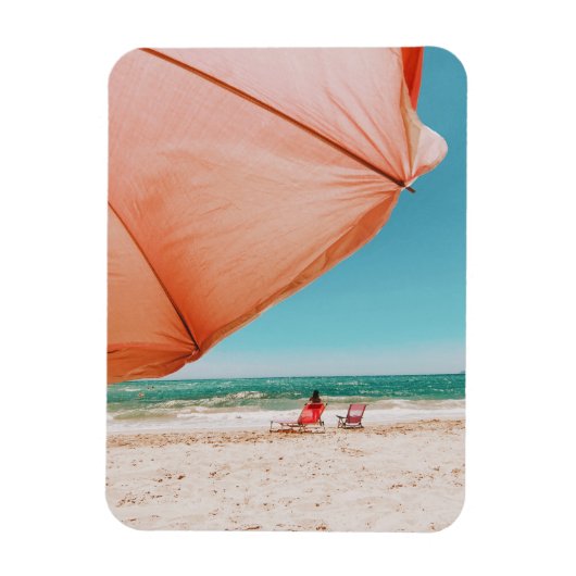 Magnet Flexible Plage Trocadero - Marbella - Espagne (Vertical)