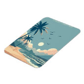 Magnet Flexible Plage tropicale (Côté Gauche)
