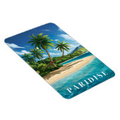 Magnet Flexible Plage tropicale des Paridise (Côté Droit)