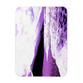 Magnet Flexible Plage Twilight en violet et violet (Vertical)