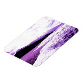 Magnet Flexible Plage Twilight en violet et violet (Côté Gauche)