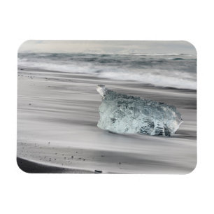 Magnet Flexible Plage volcanique noire   Parc national de Vatnajok