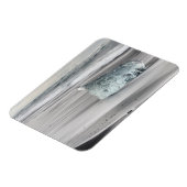 Magnet Flexible Plage volcanique noire | Parc national de Vatnajok (Côté Gauche)