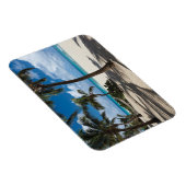 Magnet Flexible Plages tropicales | Anguilla Beach, Palm Tree (Côté Droit)