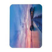 Magnet Flexible Plages tropicales | Bungalows Maldives (Vertical)