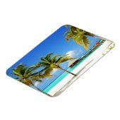 Magnet Flexible Plages tropicales | Île et lagon, Maldives (Côté Gauche)