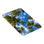 Magnet Flexible Plages tropicales | Palmiers sur le ciel bleu (Côté Droit)