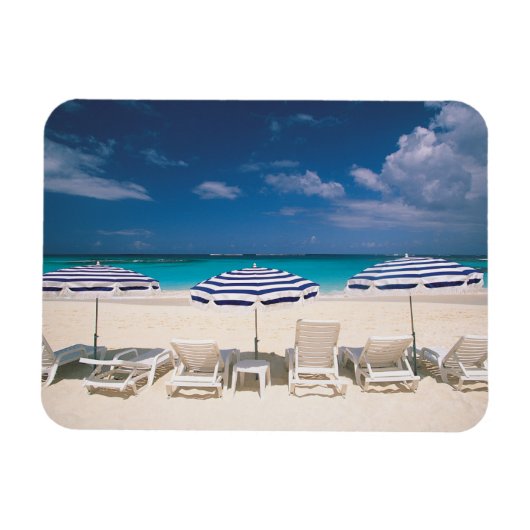 Magnet Flexible Plages tropicales | Plage tropicale Anguilla (Horizontal)